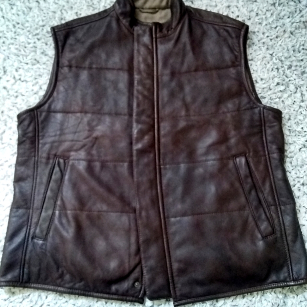 Gimo's mens lambskin vest